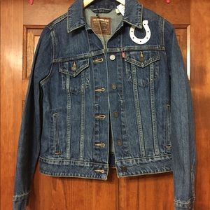 NWT Levi’s Colts Jean Jacket